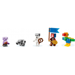 Klocki LEGO 21257 Decydujące starcie z Dewastatorem MINECRAFT